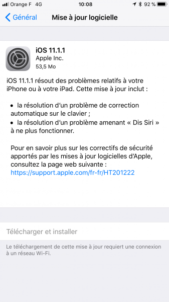 iOS 11.1.1